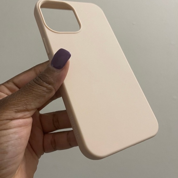 iPhone 13 Pro Max beige silicone case - Picture 3 of 4